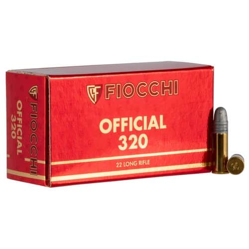 Fiocchi 22SM320 Exacta Super Match 22 LR 40 gr Round Nose (RN) 50 Bx/ 100 Cs Fiocchi 22SM320 Exacta Super Match 22 LR 40 gr Round Nose (RN) 50 Bx/ 100 Cs