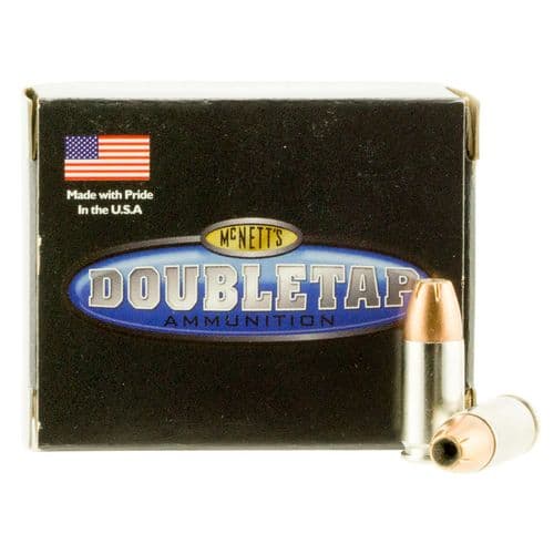 DoubleTap Ammunition 9MM165EQ Defense 9mm Luger +P 165 gr Jacketed Hollow Point (JHP) 20 Bx/ 50 Cs DoubleTap Ammunition 9MM165EQ Defense 9mm Luger +P 165 gr Jacketed Hollow Point (JHP) 20 Bx/ 50 Cs
