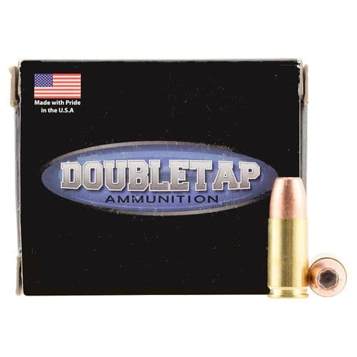 DoubleTap Ammunition 9MM124BD Defense 9mm Luger +P 124 gr Jacketed Hollow Point (JHP) 20 Bx/ 50 Cs DoubleTap Ammunition 9MM124BD Defense 9mm Luger +P 124 gr Jacketed Hollow Point (JHP) 20 Bx/ 50 Cs