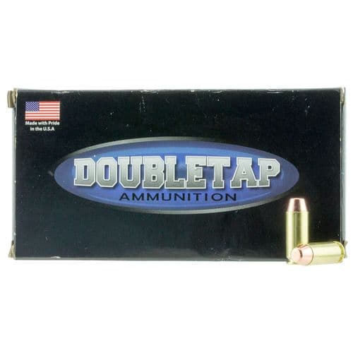 DoubleTap Ammunition 10MM180T50 Target 10mm Auto 180 gr Full Metal Jacket (FMJ) 50 Bx/ 20 Cs DoubleTap Ammunition 10MM180T50 Target 10mm Auto 180 gr Full Metal Jacket (FMJ) 50 Bx/ 20 Cs