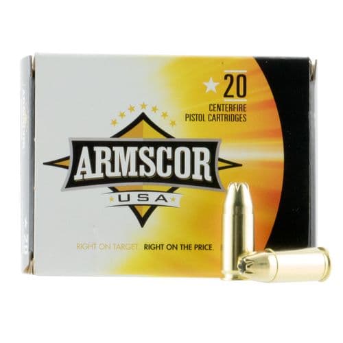 Armscor AC97N Pistol 9mm Luger 124 gr Jacketed Hollow Point (JHP) 20 Bx/ 50 Cs Armscor AC97N Pistol 9mm Luger 124 gr Jacketed Hollow Point (JHP) 20 Bx/ 50 Cs