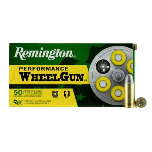 Remington Ammunition 22333 Performance WheelGun 44 S&W Spl 246 gr Lead Round Nose (LRN) 50 Bx/ 10 Cs Remington Ammunition 22333 Performance WheelGun 44 S&W Spl 246 gr Lead Round Nose (LRN) 50 Bx/ 10 Cs