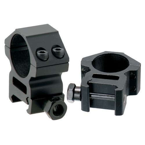 UTG RGWM25M4 Scope Ring Set Accushot Picatinny/Weaver Medium 1" Black Anodized Aluminum UTG RGWM25M4 Scope Ring Set Accushot Picatinny/Weaver Medium 1" Black Anodized Aluminum