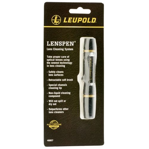 Leupold 48807 Scopesmith Lens Pen Cleaner Black Natural Hair 8" Leupold 48807 Scopesmith Lens Pen Cleaner Black Natural Hair 8"