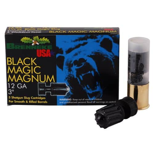 Brenneke SL123BMM Black Magic Magnum 12 Gauge 3" 1 3/8 oz Slug Shot 5 Bx/ 50 Cs Brenneke SL123BMM Black Magic Magnum 12 Gauge 3" 1 3/8 oz Slug Shot 5 Bx/ 50 Cs