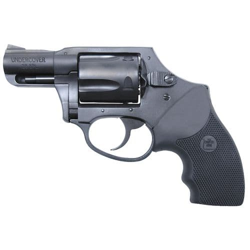 Charter Arms 13811 Undercover 38 Special 5rd 2" Black Stainless Steel Barrel & Cylinder, Black Aluminum Frame with Black Rubber Grip (Hammerless) Charter Arms 13811 Undercover 38 Special 5rd 2" Black Stainless Steel Barrel & Cylinder, Black Aluminum Frame with Black Rubber Grip (Hammerless)