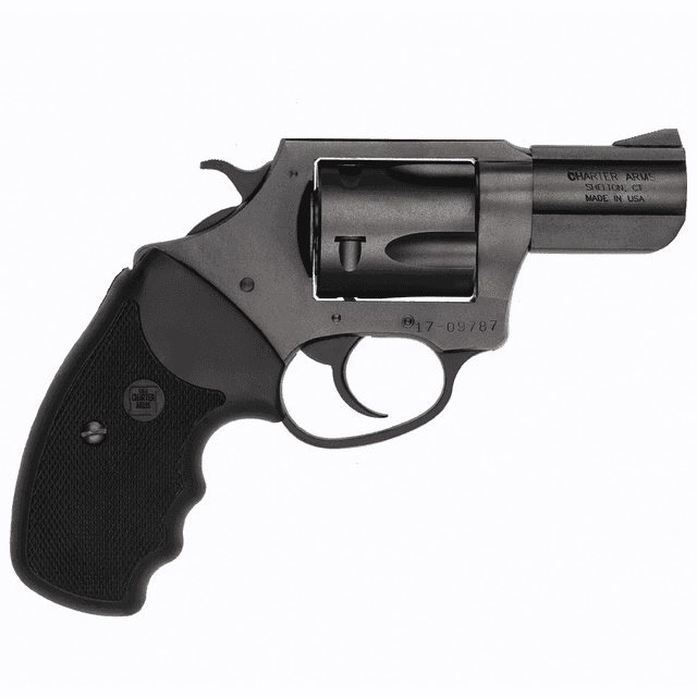Charter Arms 13520 Mag Pug 357 Mag 5rd 2.20" Overall Black Stainless Steel with Black Rubber Grip Charter Arms 13520 Mag Pug 357 Mag 5rd 2.20" Overall Black Stainless Steel with Black Rubber Grip