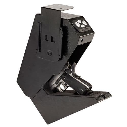 SnapSafe 75431 Drop Box Keypad Vault Keypad/Key Entry Black Steel Holds 1 Handgun 13.50" H x 7.50" W x 3.60" D SnapSafe 75431 Drop Box Keypad Vault Keypad/Key Entry Black Steel Holds 1 Handgun 13.50" H x 7.50" W x 3.60" D