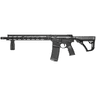 Daniel Defense DDM4 V7 5.56 Semi-Automatic Rifle Black left side view with front grip Daniel Defense DDM4 V7 5.56 Semi-Automatic Rifle Black left side view with front grip