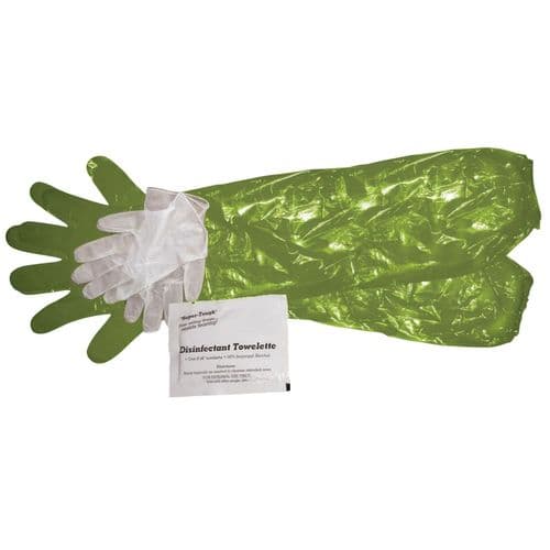 HME GCG4 Game Cleaning Gloves Green Shoulder Length/Form Fitting OSFA 4 Per Pkg HME GCG4 Game Cleaning Gloves Green Shoulder Length/Form Fitting OSFA 4 Per Pkg