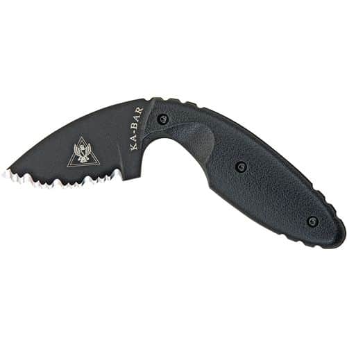Ka-Bar 1481 TDI Law Enforcement 2.31" Fixed Drop Point Serrated Japanese AUS-8A SS Blade Zytel Black Handle Ka-Bar 1481 TDI Law Enforcement 2.31" Fixed Drop Point Serrated Japanese AUS-8A SS Blade Zytel Black Handle