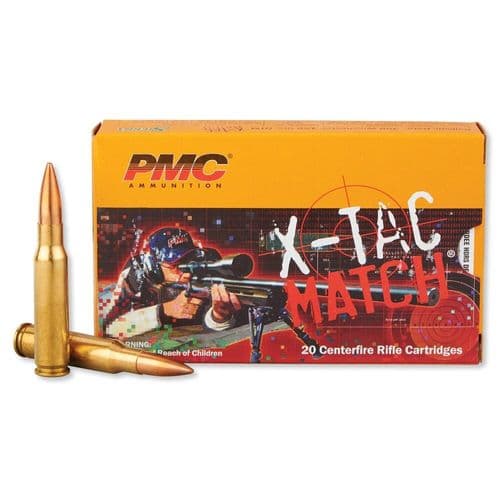 PMC .308 Win X-Tac Match 168 Grain Sierra OTM 20 Round Box PMC .308 Win X-Tac Match 168 Grain Sierra OTM 20 Round Box