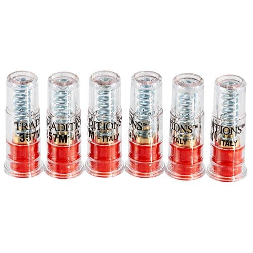 Traditions Snap Caps 357 Mag Plastic Brass Base 6 Pack - ASC357 Traditions Snap Caps 357 Mag Plastic Brass Base 6 Pack - ASC357