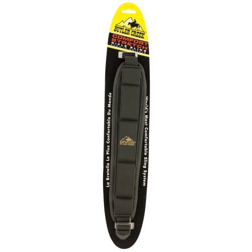 Butler Creek 81013 Comfort Stretch Sling with 1" Swivels 2.25" W x 44" L Adjustable Black Neoprene for Rifle Butler Creek 81013 Comfort Stretch Sling with 1" Swivels 2.25" W x 44" L Adjustable Black Neoprene for Rifle