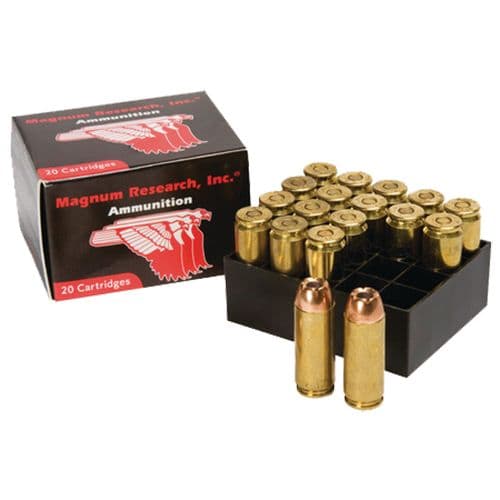 Magnum Research DEP50HP/XTP3 Desert Eagle 50 AE 300 gr Jacketed Hollow Point (JHP) 20 Bx/ 10 Cs Magnum Research DEP50HP/XTP3 Desert Eagle 50 AE 300 gr Jacketed Hollow Point (JHP) 20 Bx/ 10 Cs