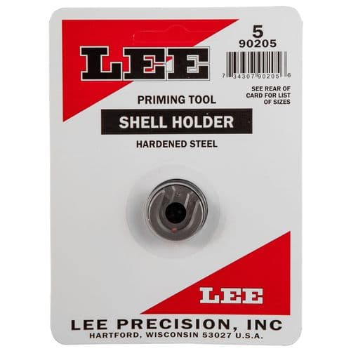 Lee Precision 90205 Shell Holder AP Only #5 Steel 1 Casing 0.04 lbs Lee Precision 90205 Shell Holder AP Only #5 Steel 1 Casing 0.04 lbs