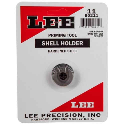 Lee Precision 90211 Shell Holder AP Only #11 Steel 1 Casing 0.04 lbs Lee Precision 90211 Shell Holder AP Only #11 Steel 1 Casing 0.04 lbs