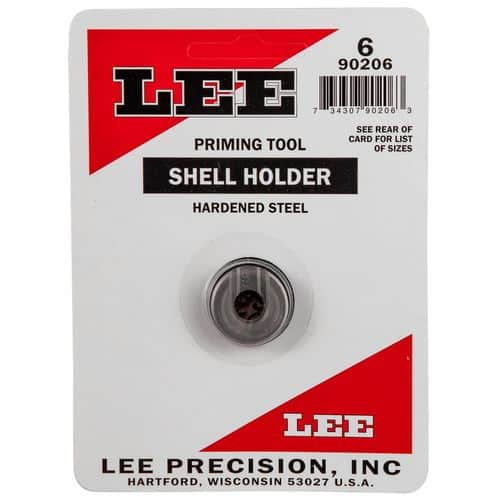 Lee Precision 90206 Shell Holder AP Only #6 For 218 Bee/25-20 Win./32-20 Win. Lee Precision 90206 Shell Holder AP Only #6 For 218 Bee/25-20 Win./32-20 Win.