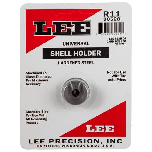 Lee Precision 90528 Shell Holder Universal #11 Stainless Steel 1 Casing 0.05 lbs Lee Precision 90528 Shell Holder Universal #11 Stainless Steel 1 Casing 0.05 lbs