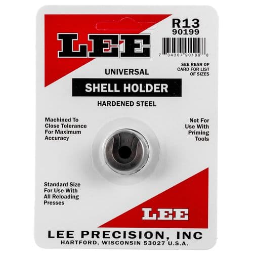 Lee Precision 90199 Shell Holder Universal #13 45 Auto Rim Steel 1 Casing 0.05 lbs Lee Precision 90199 Shell Holder Universal #13 45 Auto Rim Steel 1 Casing 0.05 lbs