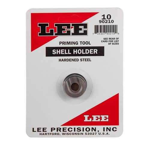 Lee Precision 90210 Shell Holder AP Only #10 Steel 1 Casing 0.04 lbs Lee Precision 90210 Shell Holder AP Only #10 Steel 1 Casing 0.04 lbs