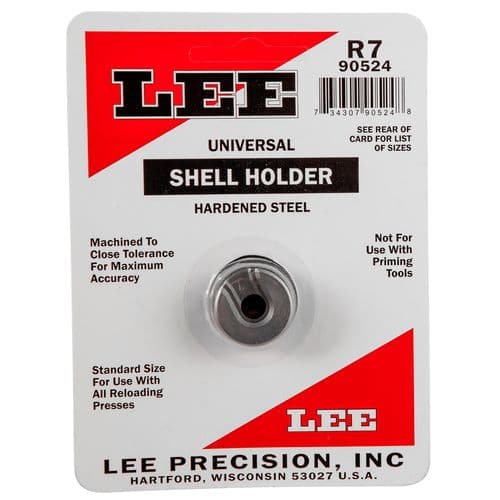 Lee Precision 90524 Shell Holder Universal #7 30 M1 Carbine Steel/Phenolic/Aluminum 1 Casing 0.05 lbs Lee Precision 90524 Shell Holder Universal #7 30 M1 Carbine Steel/Phenolic/Aluminum 1 Casing 0.05 lbs