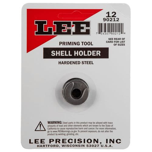 Lee Precision 90212 Shell Holder AP Only #12 22 Mag Steel 1 Casing 0.04 lbs Lee Precision 90212 Shell Holder AP Only #12 22 Mag Steel 1 Casing 0.04 lbs