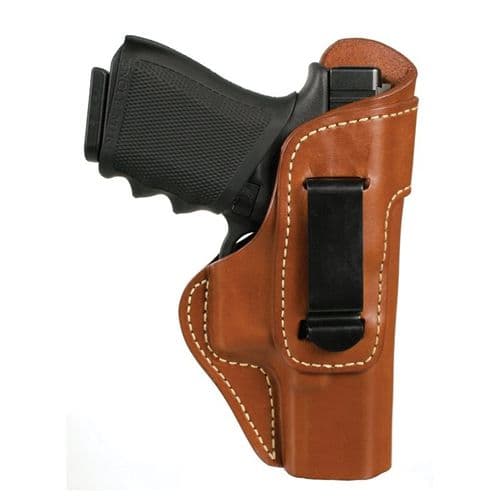 Blackhawk Leather Inside-The-Pants Holster with Clip Brown Right Hand fits Glock 26/27/33 Blackhawk Leather Inside-The-Pants Holster with Clip Brown Right Hand fits Glock 26/27/33