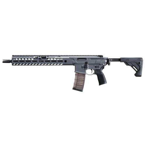Sig Sauer RMCX16BTAPP MCX Virtus Patrol 5.56x45mm NATO 16" 30+1 Stealth Gray Black 5 Position Telescoping Folding Stock Black Polymer Grip Right Hand Sig Sauer RMCX16BTAPP MCX Virtus Patrol 5.56x45mm NATO 16" 30+1 Stealth Gray Black 5 Position Telescoping Folding Stock Black Polymer Grip Right Hand