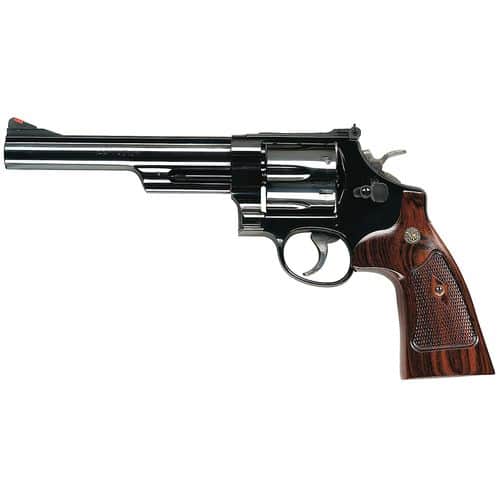 Smith & Wesson 150145 29 Classic 44 Rem Mag 6rd 6.50" Blued Blued Carbon Steel Wood Grip Smith & Wesson 150145 29 Classic 44 Rem Mag 6rd 6.50" Blued Blued Carbon Steel Wood Grip