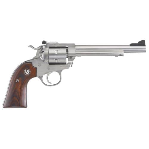 Ruger 0680 Blackhawk Bisley 22 LR 6rd 6.50" Stainless Steel Hardwood Grip Ruger 0680 Blackhawk Bisley 22 LR 6rd 6.50" Stainless Steel Hardwood Grip