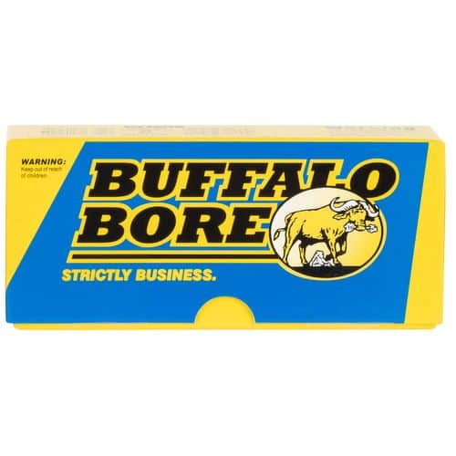 Buffalo Bore Ammunition 47C/20 Hunting & Sniping 458 SOCOM 350 gr Semi-Jacketed Flat Point (SJFP) 20 Bx/ 12 Cs Buffalo Bore Ammunition 47C/20 Hunting & Sniping 458 SOCOM 350 gr Semi-Jacketed Flat Point (SJFP) 20 Bx/ 12 Cs