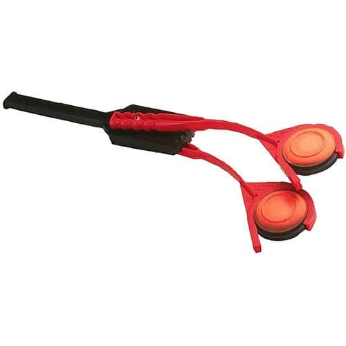 MTM Case-Gard EZ-DT-40 EZ Throw Double Red Polymer Manual Cocking 31" Long Double Ambidextrous Hand MTM Case-Gard EZ-DT-40 EZ Throw Double Red Polymer Manual Cocking 31" Long Double Ambidextrous Hand