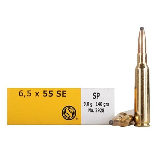 Sellier & Bellot Rifle 6.5X55mm Swedish 140 GR Soft Point 20 Box Sellier & Bellot Rifle 6.5X55mm Swedish 140 GR Soft Point 20 Box