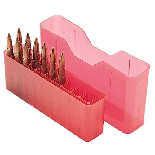 MTM Case-Gard J-20-XS-29 J-20 Slip Top Multi-Caliber Rifle Clear Red Polypropylene 20rd MTM Case-Gard J-20-XS-29 J-20 Slip Top Multi-Caliber Rifle Clear Red Polypropylene 20rd