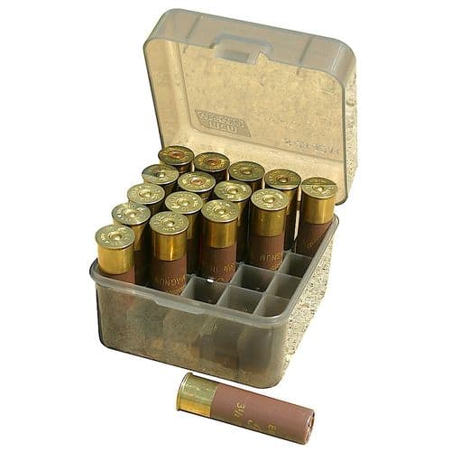MTM Case-Gard S25-12M-41 Shotshell Case Shotgun Clear Smoke Polypropylene 25rd MTM Case-Gard S25-12M-41 Shotshell Case Shotgun Clear Smoke Polypropylene 25rd
