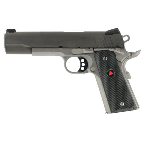 Colt Mfg O2020XETT 1911 Delta Elite 10mm Auto 5" 8+1 Stainless Steel Black Carbon Steel Slide Black Polymer with Integrated Delta Medallion Grip Colt Mfg O2020XETT 1911 Delta Elite 10mm Auto 5" 8+1 Stainless Steel Black Carbon Steel Slide Black Polymer with Integrated Delta Medallion Grip