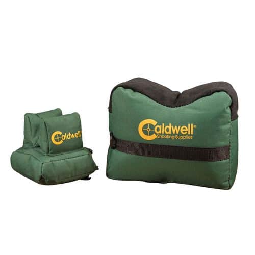 Caldwell 939333 DeadShot Shooting Bag Combo Prefilled Dark Green 600D Polyester Includes Front and Rear Bags Caldwell 939333 DeadShot Shooting Bag Combo Prefilled Dark Green 600D Polyester Includes Front and Rear Bags