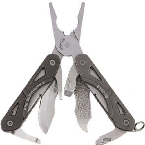 Gerber Mini Suspension Multi-Tool with Open Frame Design Gerber Mini Suspension Multi-Tool with Open Frame Design