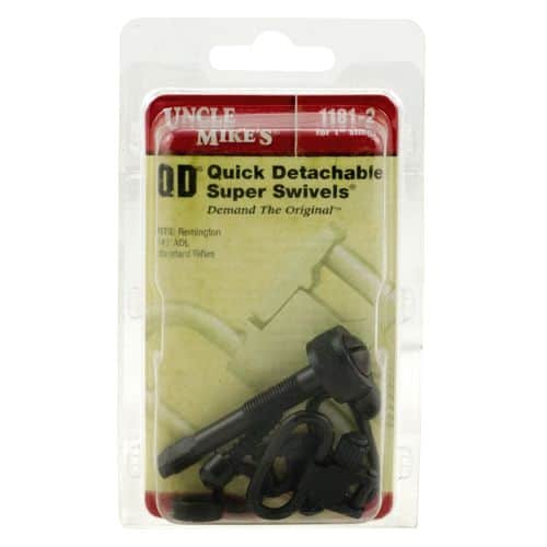 Uncle Mike's 11812 Super Swivel Black 1" Quick Detach Rifle Remington 742 ADL Steel Uncle Mike's 11812 Super Swivel Black 1" Quick Detach Rifle Remington 742 ADL Steel