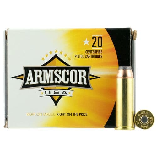Armscor FAC44M2N Pistol 44 Rem Mag 240 gr Jacketed Hollow Point (JHP) 20 Bx/ 25 Cs Armscor FAC44M2N Pistol 44 Rem Mag 240 gr Jacketed Hollow Point (JHP) 20 Bx/ 25 Cs