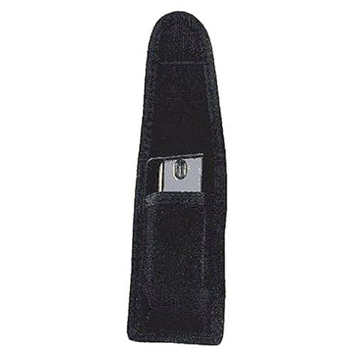 Uncle Mike's 88321 Universal Single Mag/Knife Pouch Fits 9mm,40 S&W,,Single Row 10mm,45ACP Metal Mag 2.25" Black Cordura Belt Loop Mount Uncle Mike's 88321 Universal Single Mag/Knife Pouch Fits 9mm,40 S&W,,Single Row 10mm,45ACP Metal Mag 2.25" Black Cordura Belt Loop Mount
