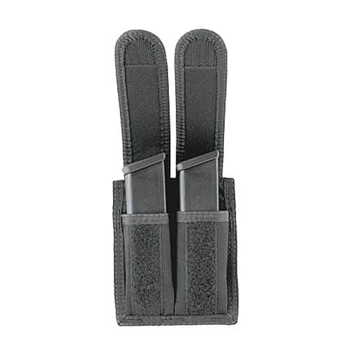 Uncle Mike's 88291 Universal Double Mag Case Black Kodra Nylon Belt Loop Belts 2.25" Wide Uncle Mike's 88291 Universal Double Mag Case Black Kodra Nylon Belt Loop Belts 2.25" Wide