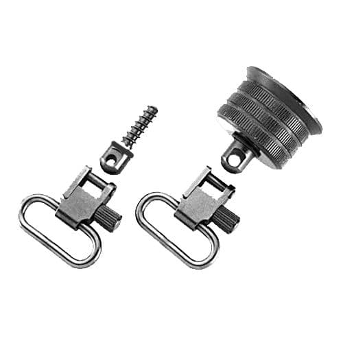 Uncle Mike's 18015 Swivel Set Black 1" Shotgun Pump Remington 870 20 Gauge Steel Uncle Mike's 18015 Swivel Set Black 1" Shotgun Pump Remington 870 20 Gauge Steel