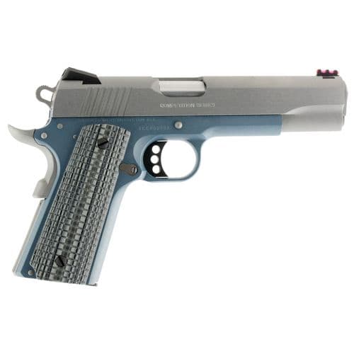 Colt Mfg O1070CCSBT 1911 Competition 45 ACP 5" 8+1 Blue Stainless Steel Slide Gray G10 Grip Colt Mfg O1070CCSBT 1911 Competition 45 ACP 5" 8+1 Blue Stainless Steel Slide Gray G10 Grip