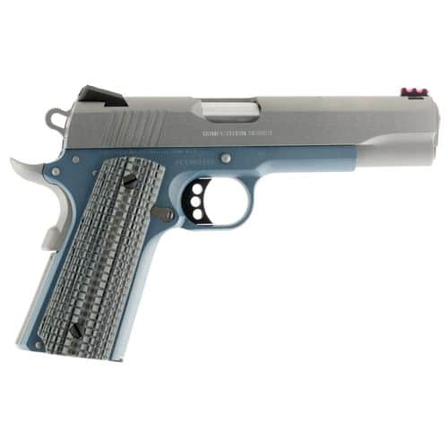 Colt Mfg O1070CCSBT 1911 Competition 45 ACP 5" 8+1 Blue Stainless Steel Slide Gray G10 Grip Colt Mfg O1070CCSBT 1911 Competition 45 ACP 5" 8+1 Blue Stainless Steel Slide Gray G10 Grip