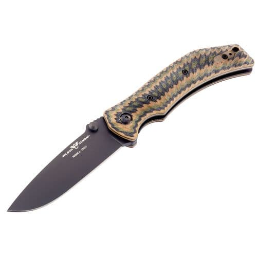 Wilson Combat WTKELCMCG10 Extreme Lite Carry 3.50" Folding Clip Point Plain Black DLC N690C SS Blade/ G10 Starburst Multi Cam Handle Wilson Combat WTKELCMCG10 Extreme Lite Carry 3.50" Folding Clip Point Plain Black DLC N690C SS Blade/ G10 Starburst Multi Cam Handle