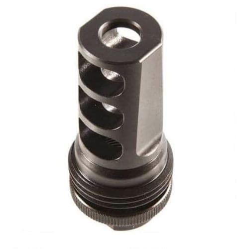 SilencerCo AC1282 ASR Muzzle Brake .30 Cal 1/2"-28 tpi Black SilencerCo AC1282 ASR Muzzle Brake .30 Cal 1/2"-28 tpi Black