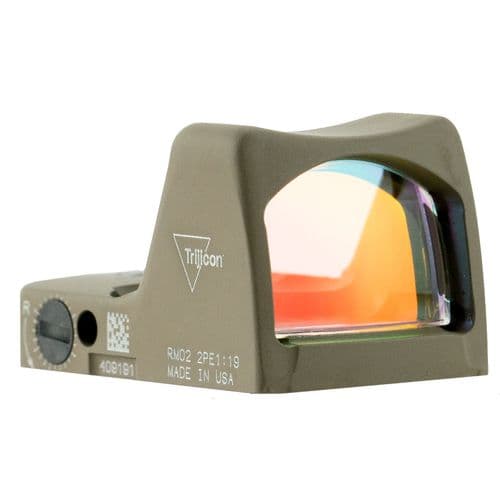 Trijicon 700645 RMR Type 2 Multi Platforms 1x 6.5 MOA LED Illuminated Red Dot Flat Dark Earth Cerakote Trijicon 700645 RMR Type 2 Multi Platforms 1x 6.5 MOA LED Illuminated Red Dot Flat Dark Earth Cerakote