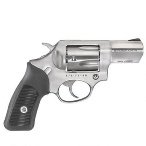 Ruger SP101 D/A Revolver 9mm Luger 2.25" Barrel 5 Rounds Integral Rear Sight Black Ramp Front Sight Synthetic Black Rubber Grip Stain SS Finish 2 Ruger SP101 D/A Revolver 9mm Luger 2.25" Barrel 5 Rounds Integral Rear Sight Black Ramp Front Sight Synthetic Black Rubber Grip Stain SS Finish 2